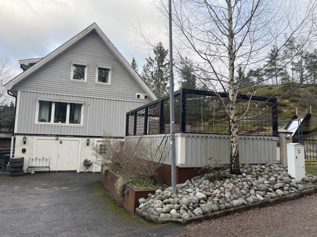 Lövsångarvägen i Segeltorp
