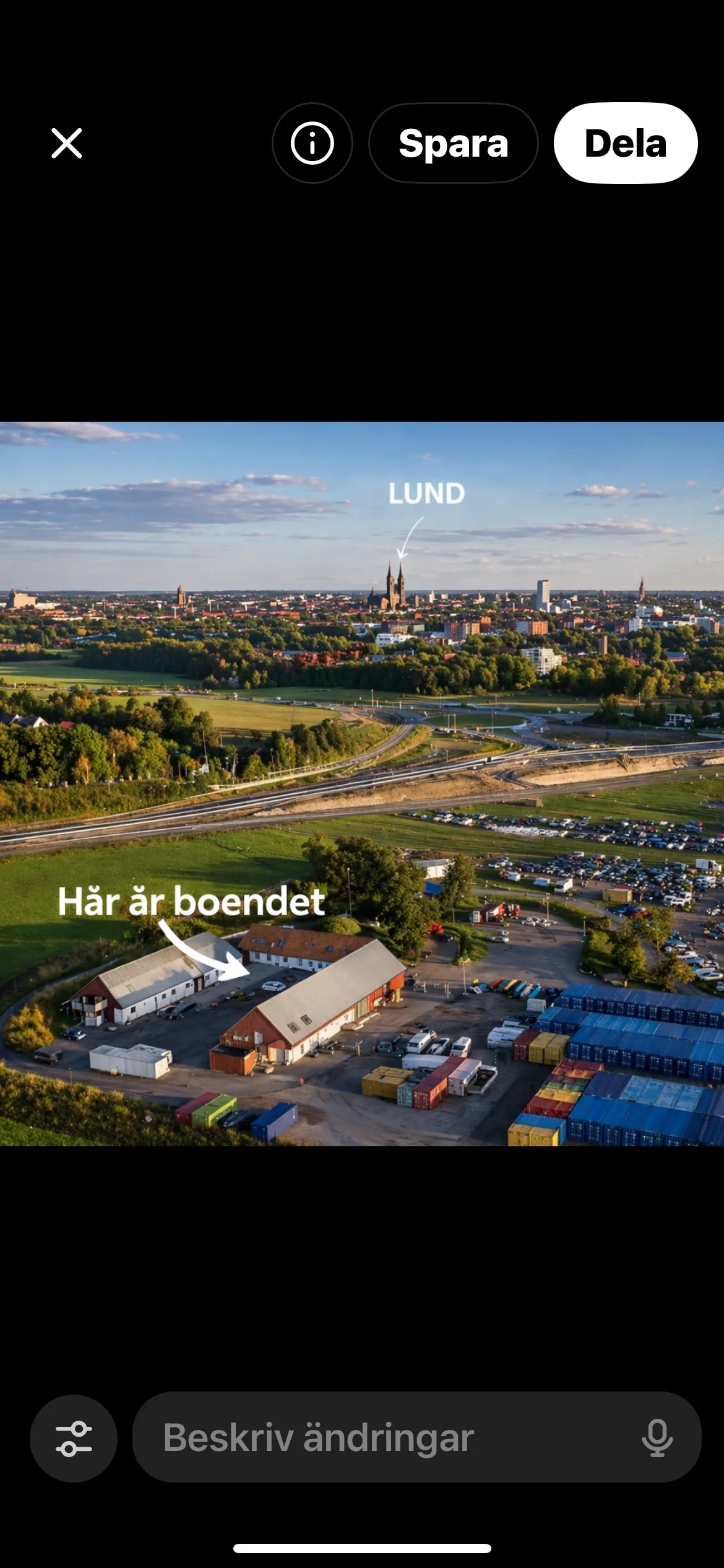 Knästorps kvarnväg i Staffanstorp