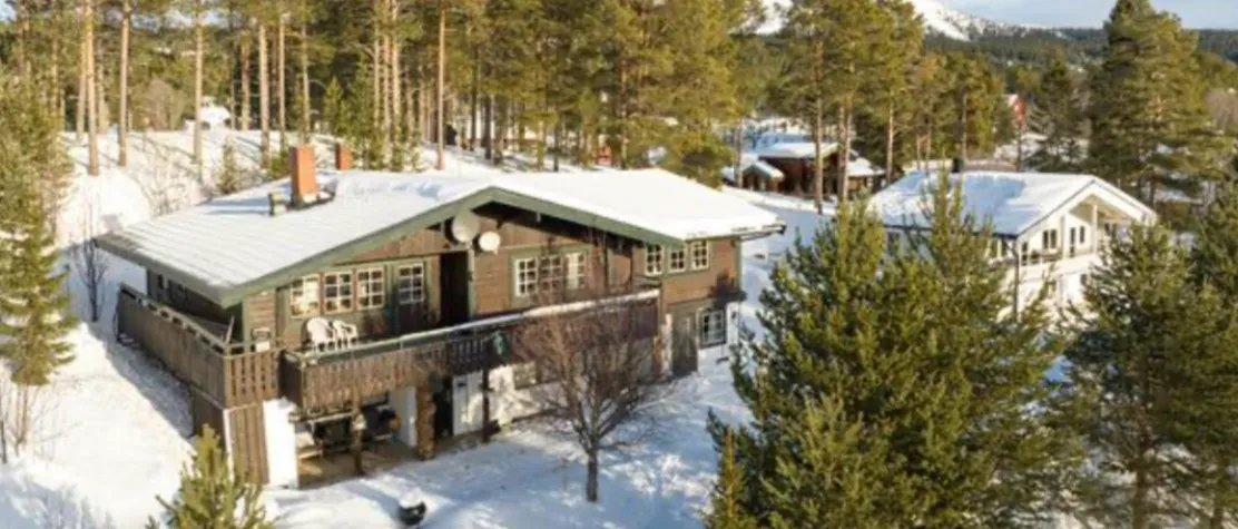 Banbacksvägen i Lofsdalen
