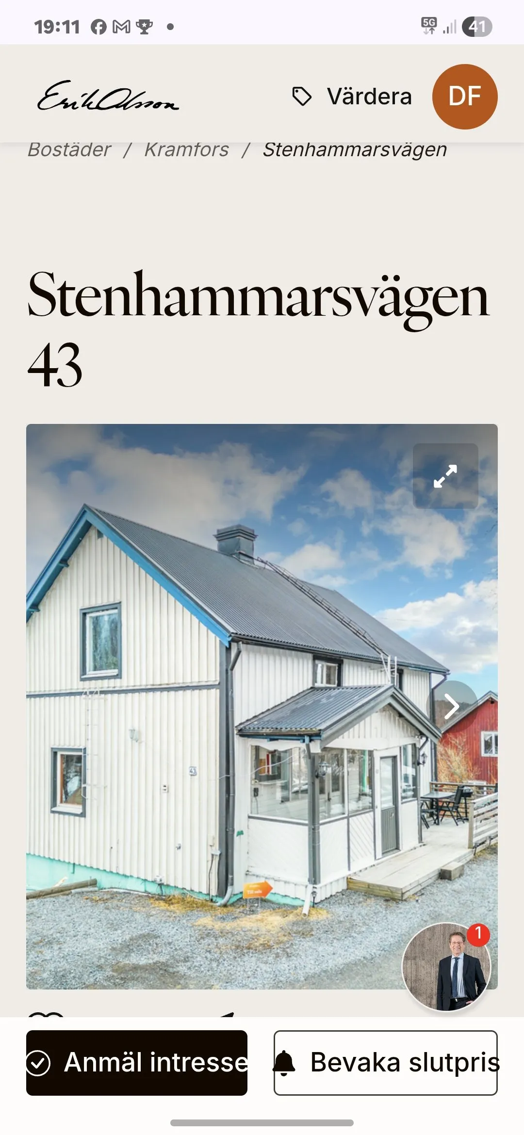 Stenhammarsvägen i Kramfors
