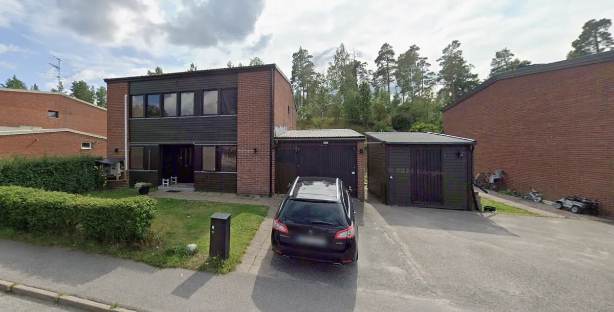 Korpvägen i Tumba