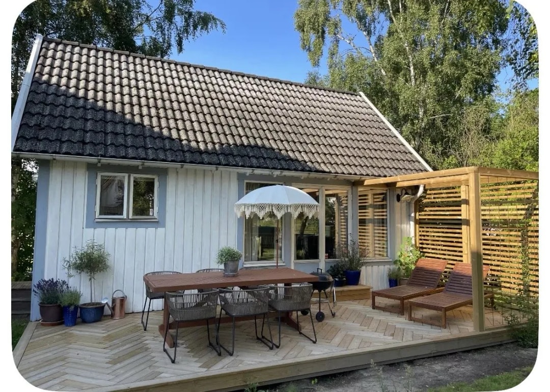 Gamla Lundavägen i Blentarp