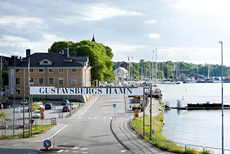 Publikvägen i Gustavsberg