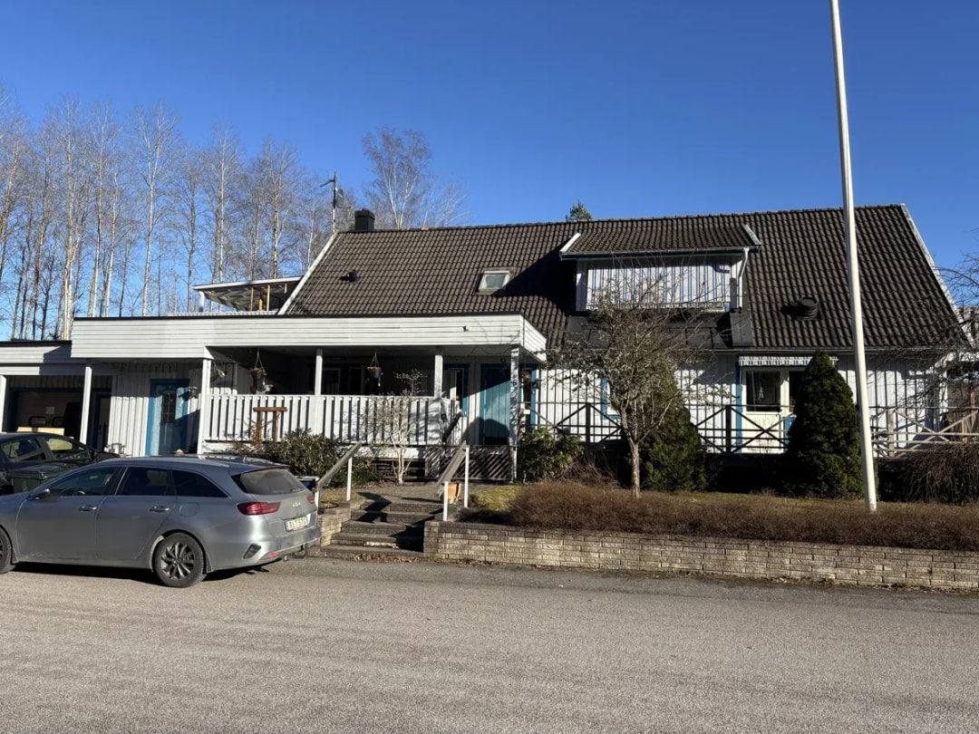 Centrumvägen i Gusum
