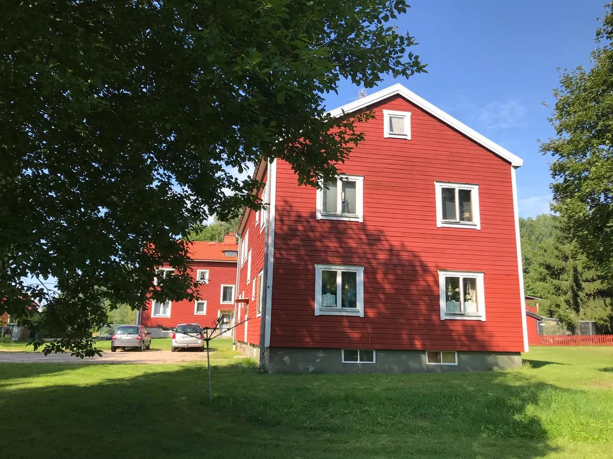 Björkbyvägen i Norberg