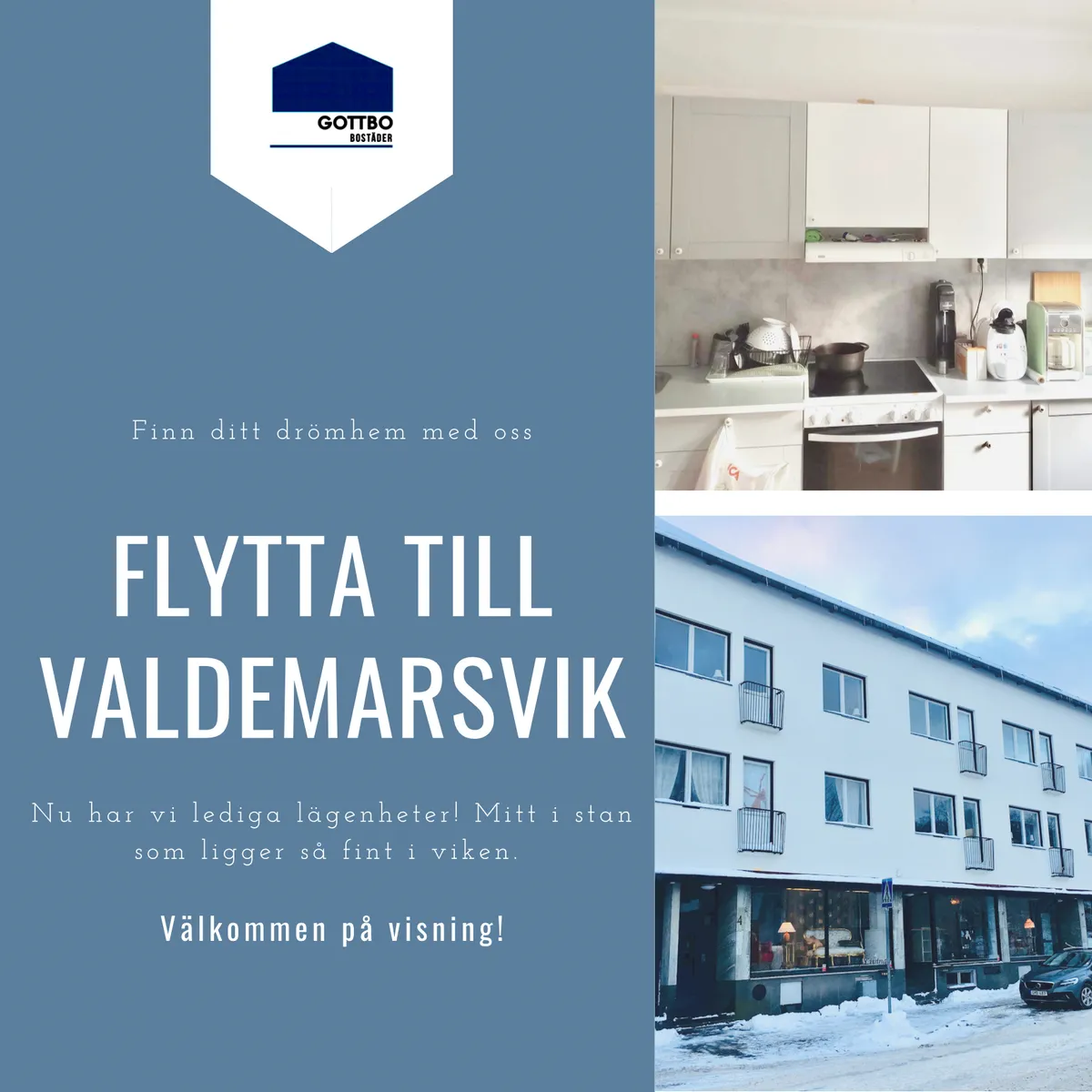 Järnvägsgatan i Valdemarsvik