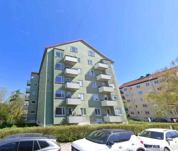 Råsundavägen i Solna